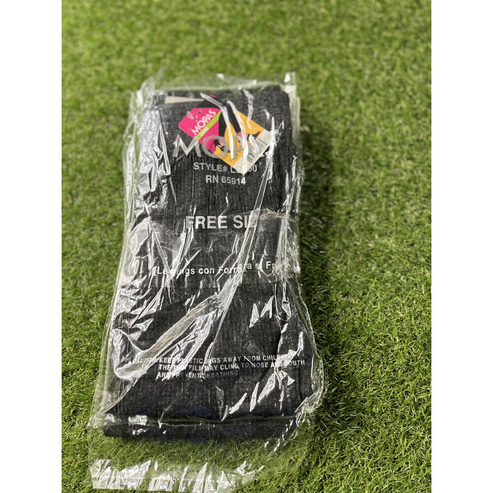 Mopas Free Size Leggings Style LG600 2 pack Charcoal Gray